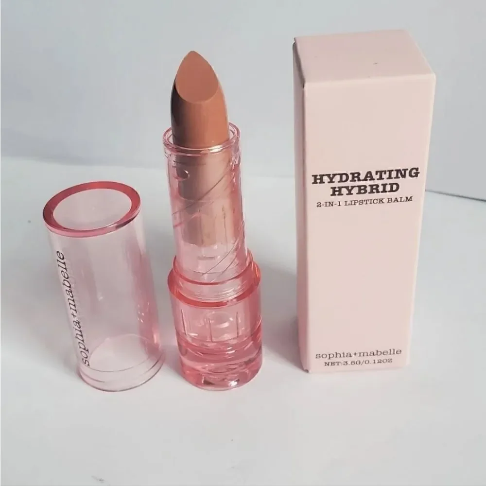 Sophia and Mabelle hyrdating hybrid 2 in 1 lipstick balm
